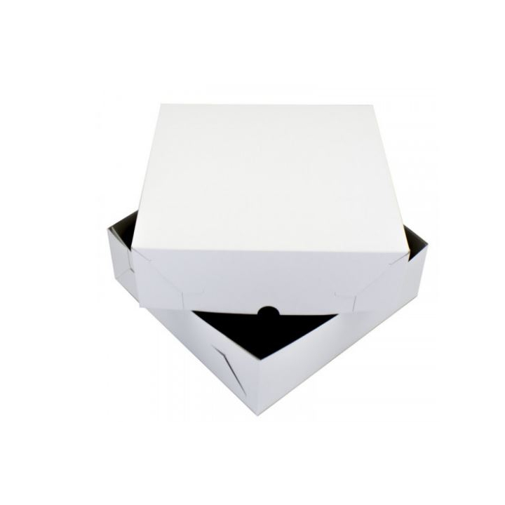 Gebaksdoos onbedrukt 28x28x9cm/pk 100st - 0