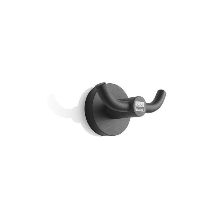 Satino Black | Kledinghaak | Metaal | Zwart | 180317 - OP=OP AANBIEDING - 0
