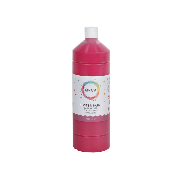 Plakkaatverf qrea cyclaam 1000ml(11) - 0