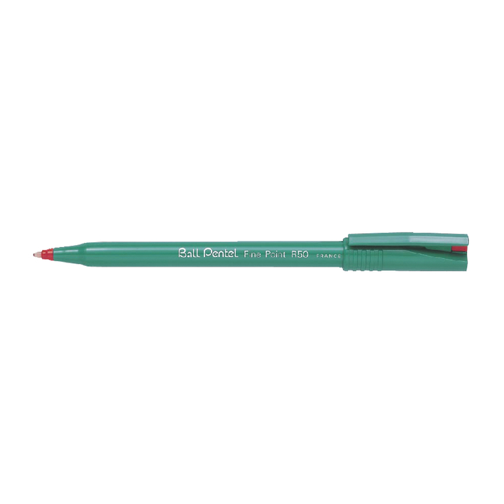 Rollerpen pentel r50 0.4mm rood - 0