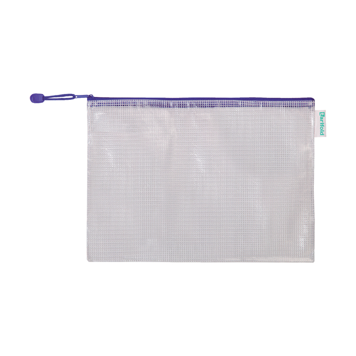 Opbergtas tarifold met rits a4 blauw(509001) - 0