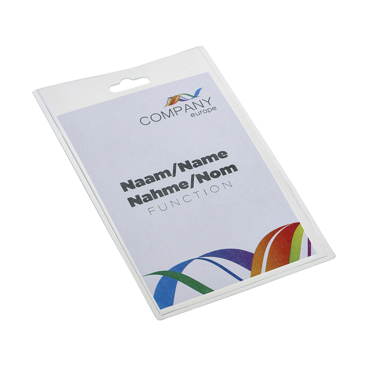 Badge pashouder opus 2 gesloten 60x90mm(121292) - 0