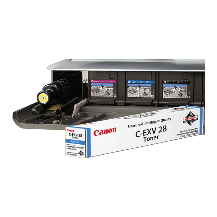 Tonercartridge canon c-exv 28 blauw 38k(2793b002) - 0