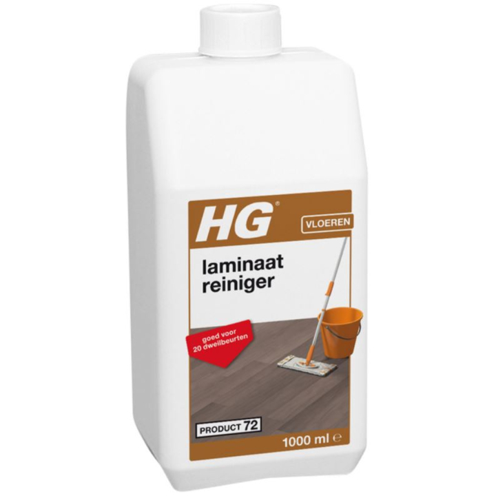 HG, vloerreiniger voor laminaat vloeren, 1 liter, 349100103 (1 stuk) - 0