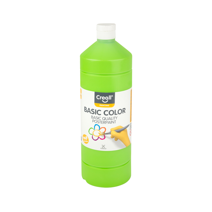 Plakkaatverf creall basic lichtgroen 1000ml 1814 - 0