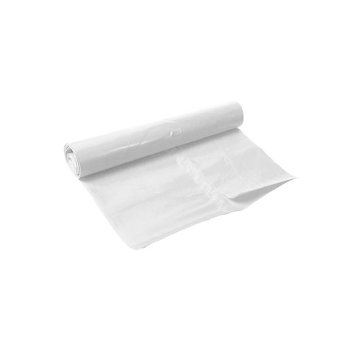 Vuilniszak | LDPE | 90x120cm | 200 Liter | T100 | Wit (10 rollen x 10 stuks) - 0