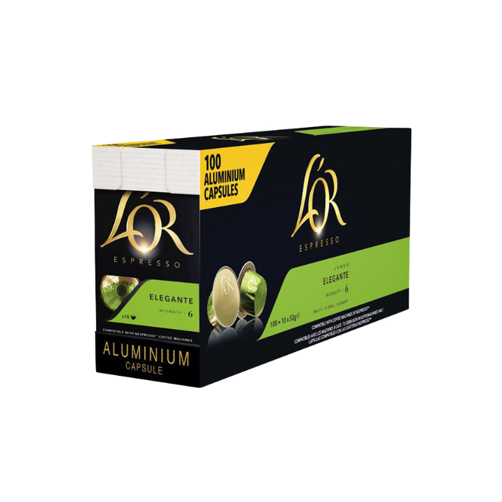 Koffiecups l'or espresso lungo elegante 100st(4060183) - 0