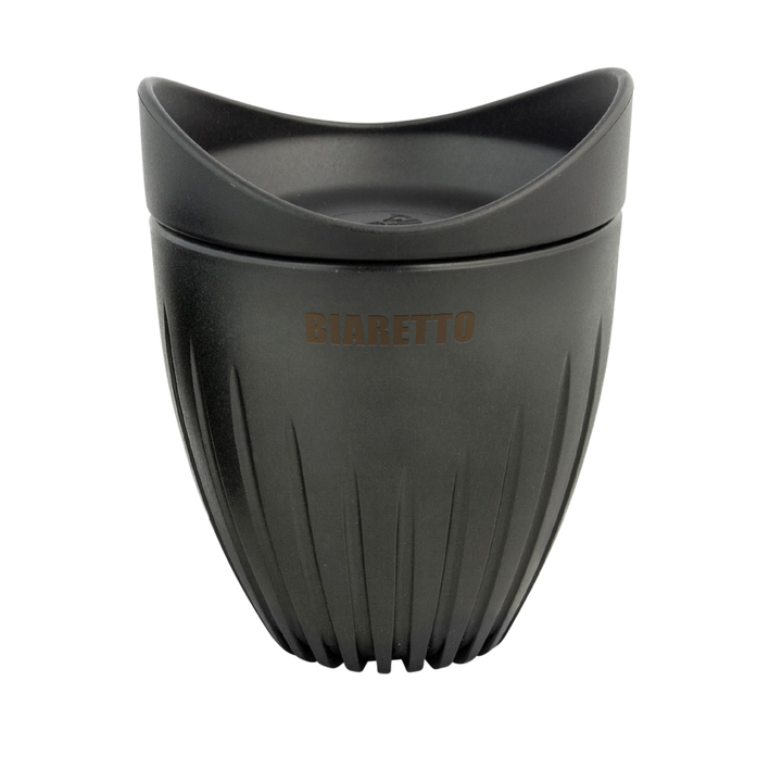 Biaretto, koffie cup met deksel, 340ml, gemaakt van koffiedik, 1421923 (1 stuk) - 0