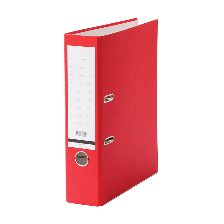 Ordner budget a4 80mm rood(h08901quro) - 0