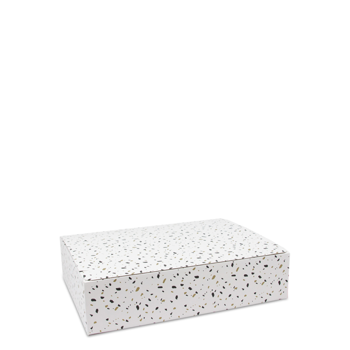 Confettidozen met plakstrip 46x34,5x11cmWit25st - 0