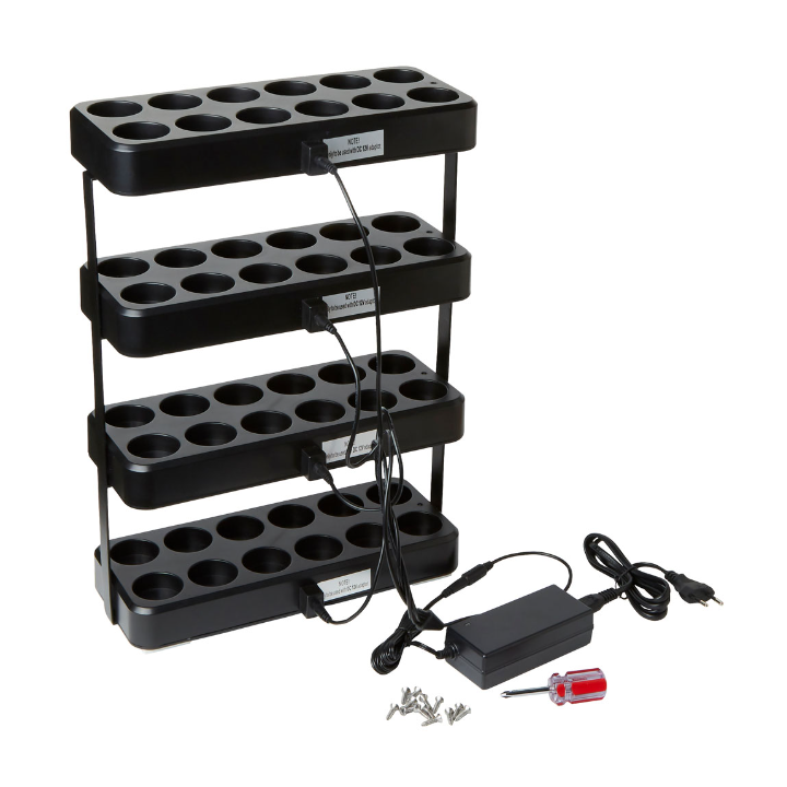 Duni LED | Multi Oplaadstation | Zwart | 183178 (1 stuk) - 0
