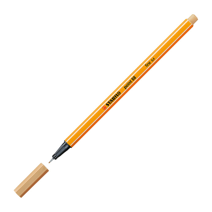 Fineliner stabilo point 88/88 licht oker(88/88) - 0