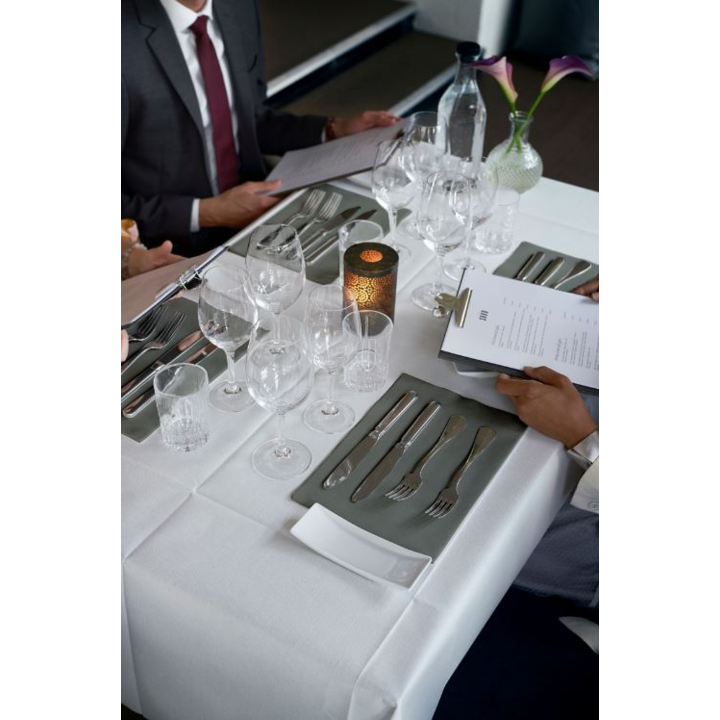 Duni | LED Lamphouder | 120x85mm | Dara Kandelaar Brushed Metal | 192534 (4 stuks) - 2