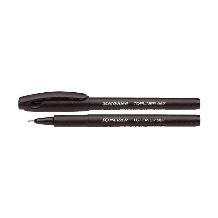 Fineliner schneider 967 0.4mm zwart(s-9671) - 0