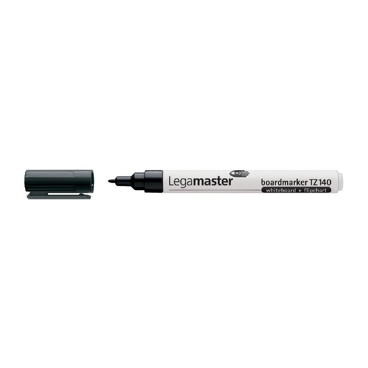 Viltstift lega tz140 whiteboard rond 1mm zwart - 0