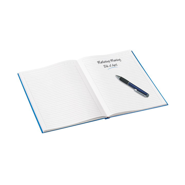 Notitieboek leitz wow a5 lijn 80v blauw(46271036) - 1