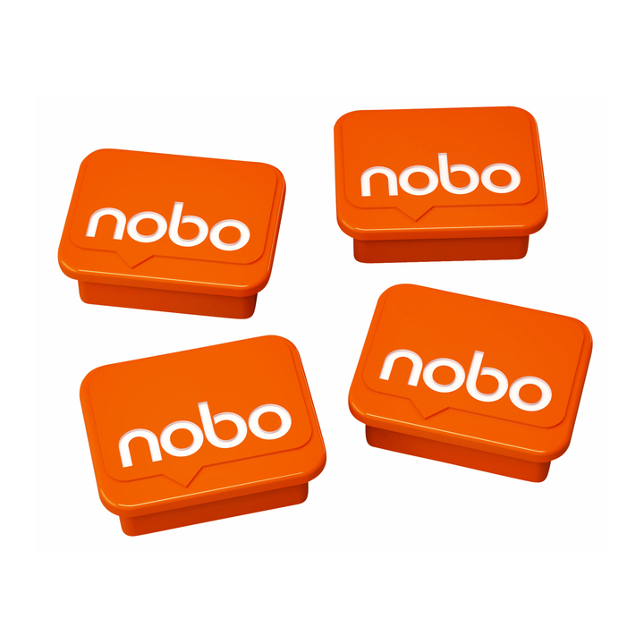 Magneet nobo whiteboard 22mm oranje(1905327) - 0