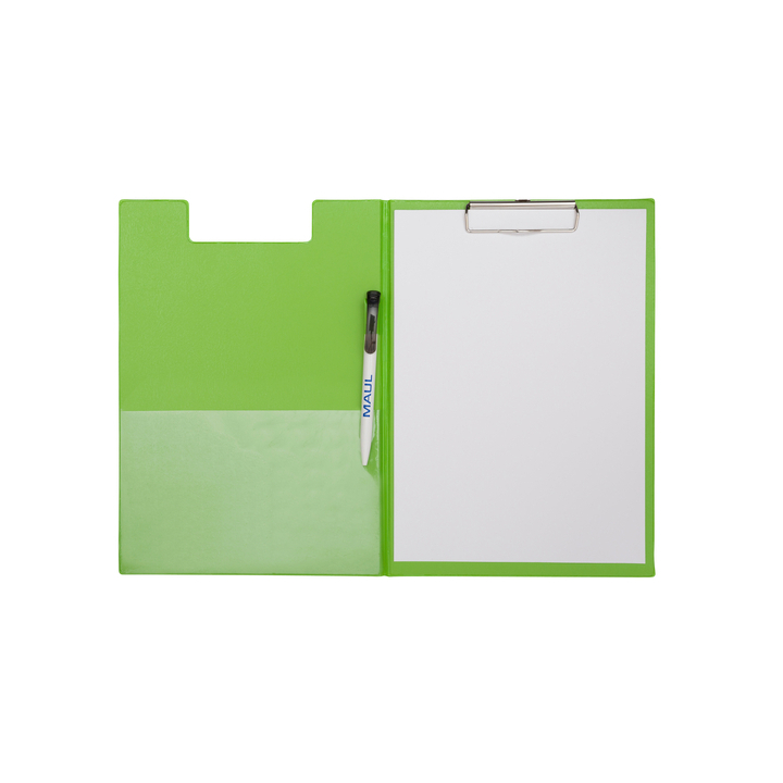 Klembordmap maul a4 staand + penlus neon groen(2339254) - 3