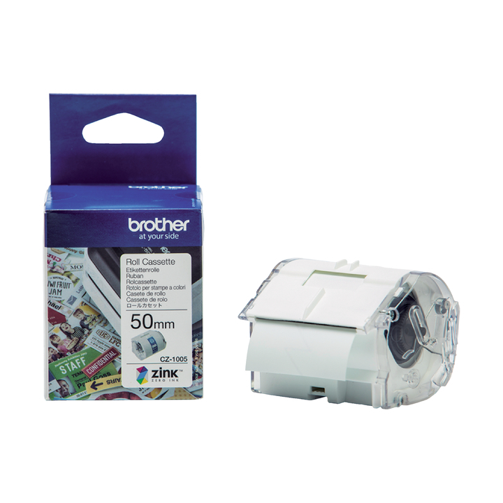 Labeltape brother cz-1005 50mmx5m kleur(cz1005) - 0