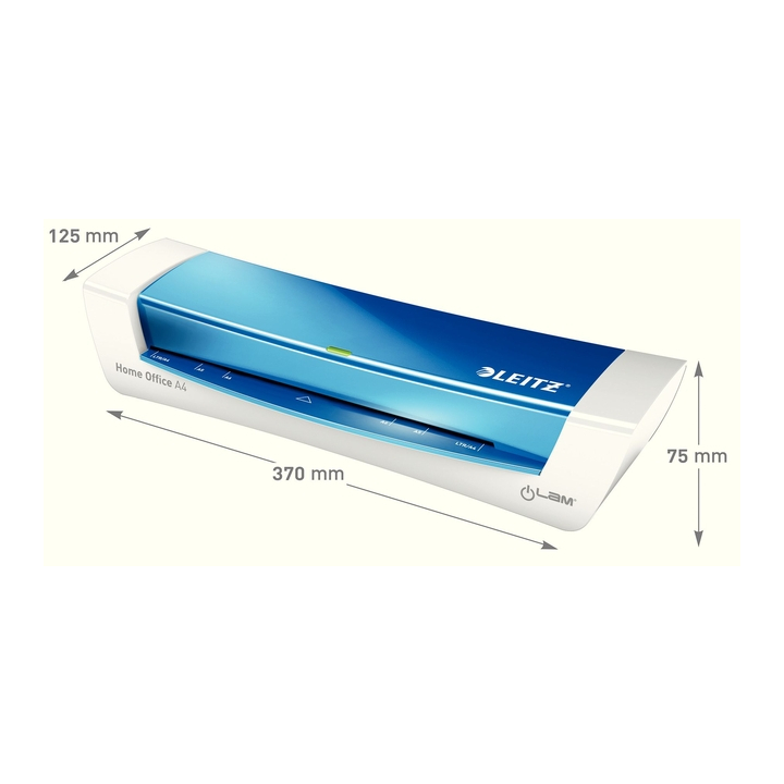 Lamineermachine leitz ilam home office a4 blauw(73680036) - 2
