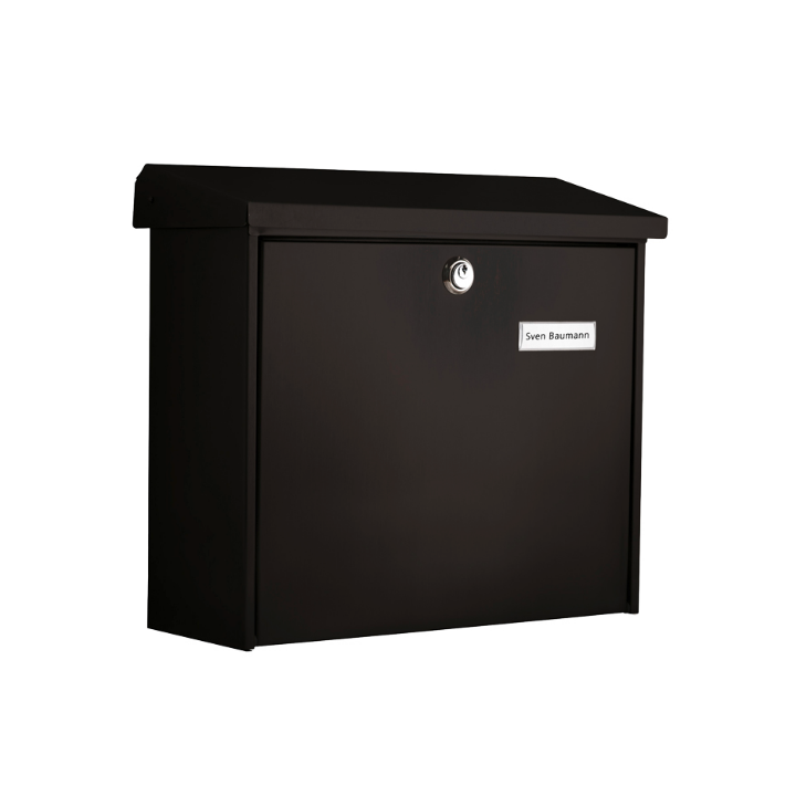 Brievenbus Comfort | 38x15x34cm | Zwart | VB 041406 - 0