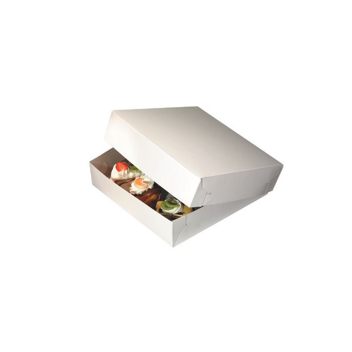 Gebaksdoos onbedrukt 30x30x9cm, pk 50st - 1