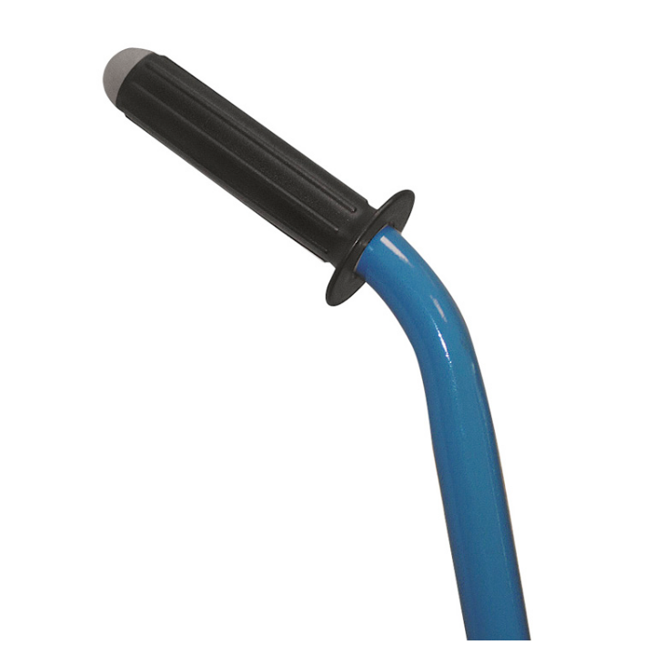Rubbermaid Hygen, ergonomische telescoopsteel, 115-186cm, blauw, VB 000760 (1 stuk) - 0