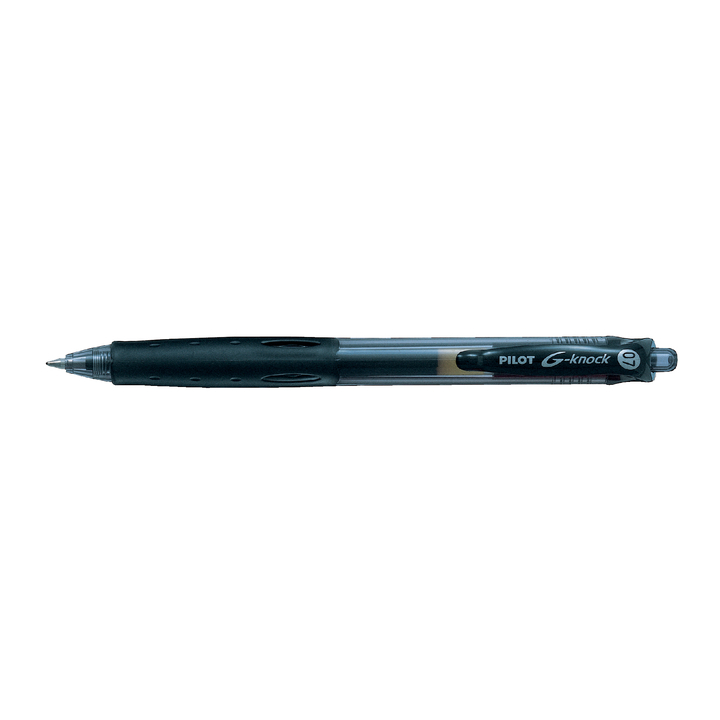 Gelschrijver pilot g-knock 07 begreen 0.4mm zwart - 0