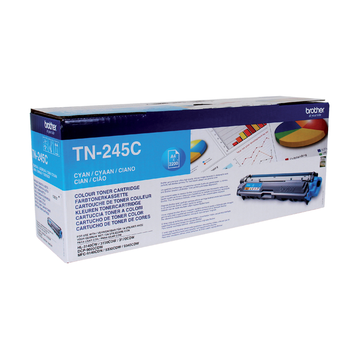 Toner brother tn-245 blauw(tn-245c) - 0