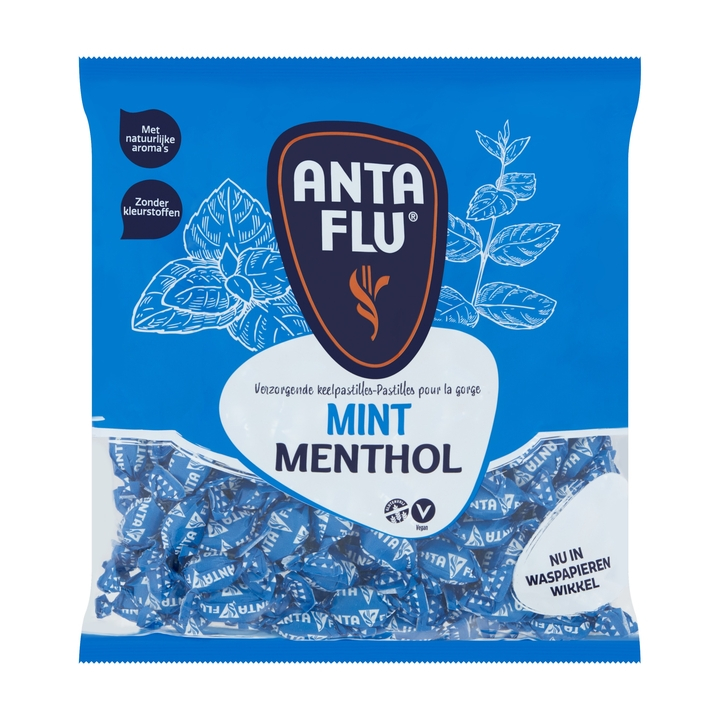 Keelpastilles anta flu mint zak 1 kilogram(38628) - 0