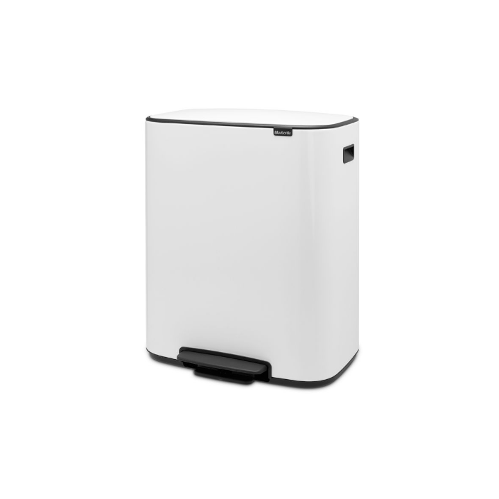 Brabantia, Bo pedaalemmer, 2x30 liter, wit, VB 211447 - 0