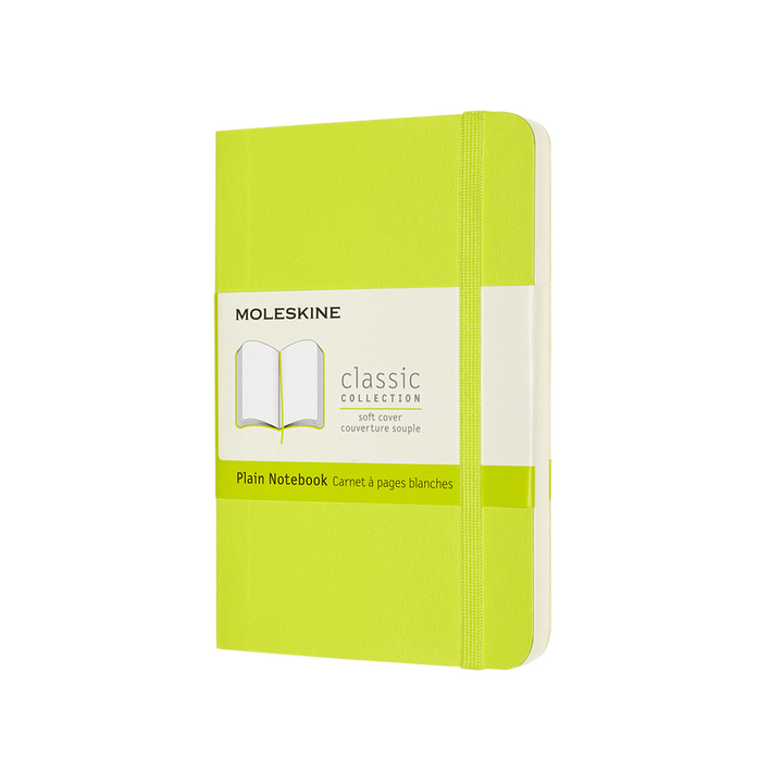 Notitieboek moleskine pocket 90x140 blc sc lem gn(qp613c2) - 0