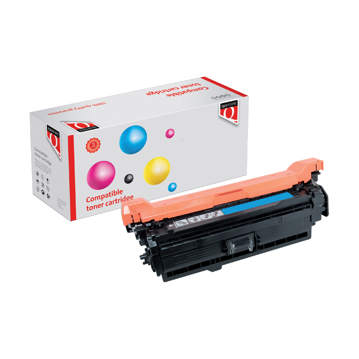 Tonercartridge Quantore alternatief tbv hp ce401a 6k blauw(pro2297) - 0